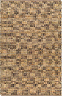 Surya Selanik Snk-2300 Mustard, Amber, Black Area Rug