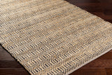 Surya Selanik Snk-2300 Mustard, Amber, Black Rug.