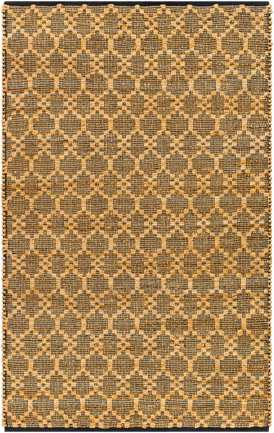 Surya Selanik Snk-2301 Brick, Camel, Light Wood, Brass, Tan, Dark Brown Area Rug