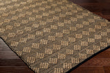 Surya Selanik Snk-2303 Sage, Slate Blue, Brick, Eggplant, Camel Rug.