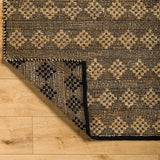 Surya Selanik Snk-2303 Sage, Slate Blue, Brick, Eggplant, Camel Rug.