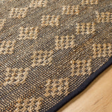 Surya Selanik Snk-2303 Sage, Slate Blue, Brick, Eggplant, Camel Rug.