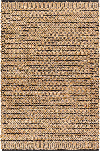 Surya Selanik Snk-2304 Camel, Dark Grey, Light Wood, Grey, Lunar Green, Clay, Jet Black Area Rug