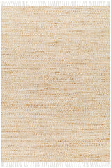 Surya Selanik Snk-2305 Camel, White Rug.