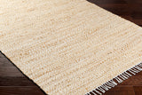 Surya Selanik Snk-2305 Camel, White Rug.