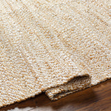 Surya Selanik Snk-2305 Camel, White Rug.