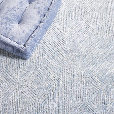 Safavieh Soho Soh127M Blue/Grey Rug.