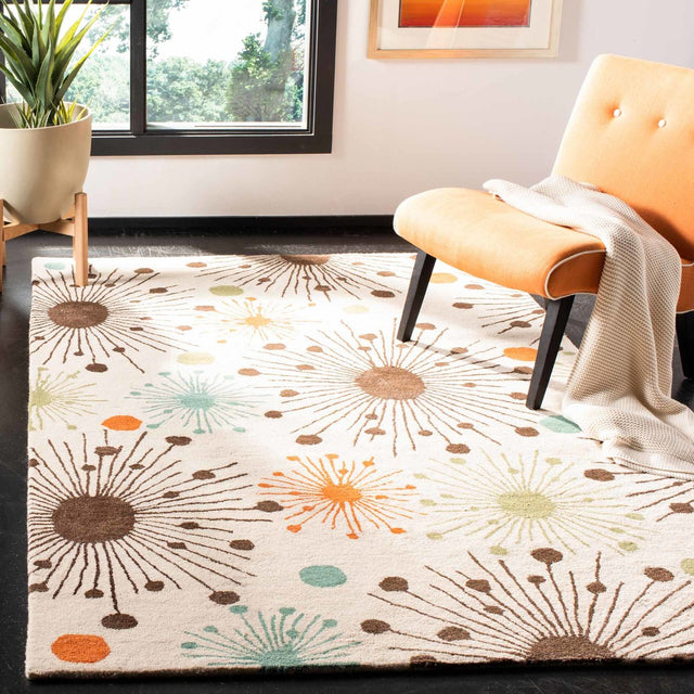 Safavieh Soho Soh747A Ivory / Multi Rugs