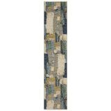 Oriental Weavers Sphinx SOLERI SOL05 Blue Abstract Rugs