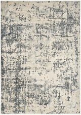 Nourison Quarry QUA17 Machine Made Ivory, Grey Rug