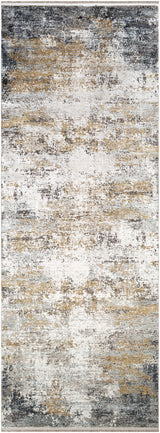 Surya Solar Sor-2302 Medium Gray, Taupe, Bright Yellow Rugs.
