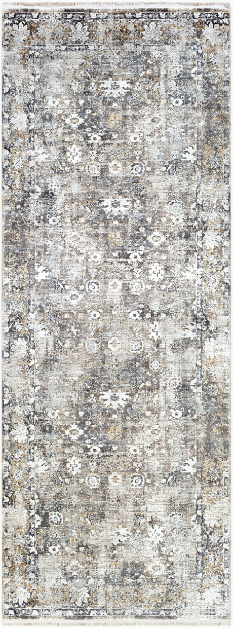 Surya Solar Sor-2308 Charcoal, Taupe, Medium Gray Rugs.