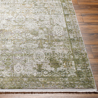 Surya Solar Sor-2325 Olive, Off-White, Taupe, Light Gray Area Rug