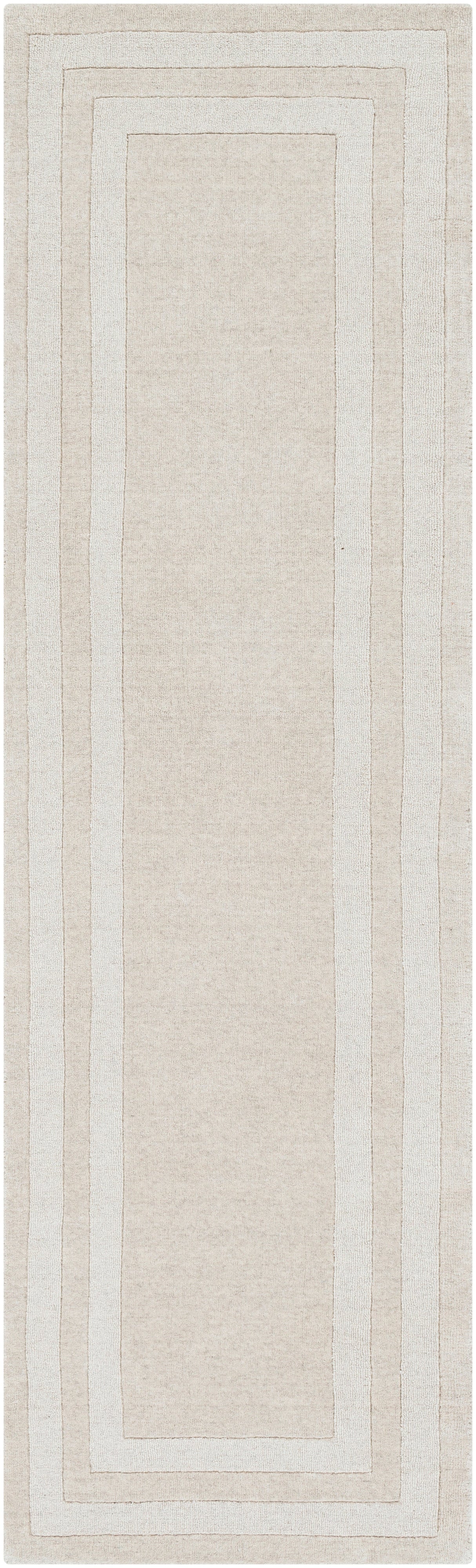 Surya Sorrento Sot-2300 Ivory, Taupe Rugs.