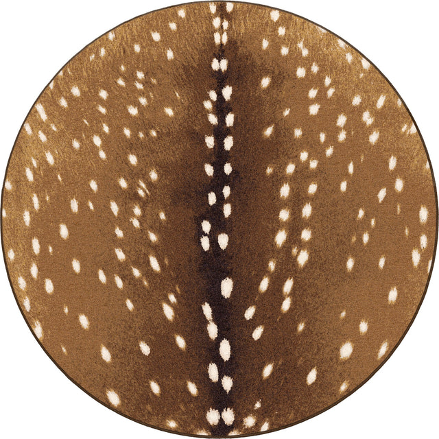 American Dakota Spotted Hide OKA Sienna Rug