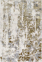Surya Sunrise Sri-2301 Light Silver, Sterling Grey, Light Grey, Pewter, Dark Brown Rug.