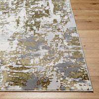 Surya Sunrise Sri-2301 Light Silver, Sterling Grey, Light Grey, Pewter, Dark Brown Area Rug