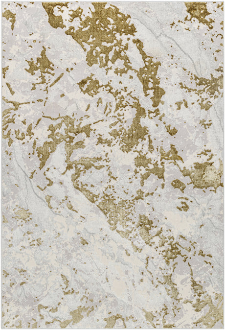 Surya Sunrise Sri-2302 Light Grey, Sage, Nickel Rug.