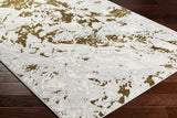 Surya Sunrise Sri-2302 Light Grey, Sage, Nickel Rug.