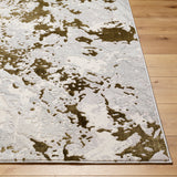 Surya Sunrise Sri-2302 Light Grey, Sage, Nickel Rug.