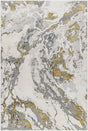 Surya Sunrise Sri-2304 Cream, Light Gray, Gray, Charcoal, Mustard Rug.