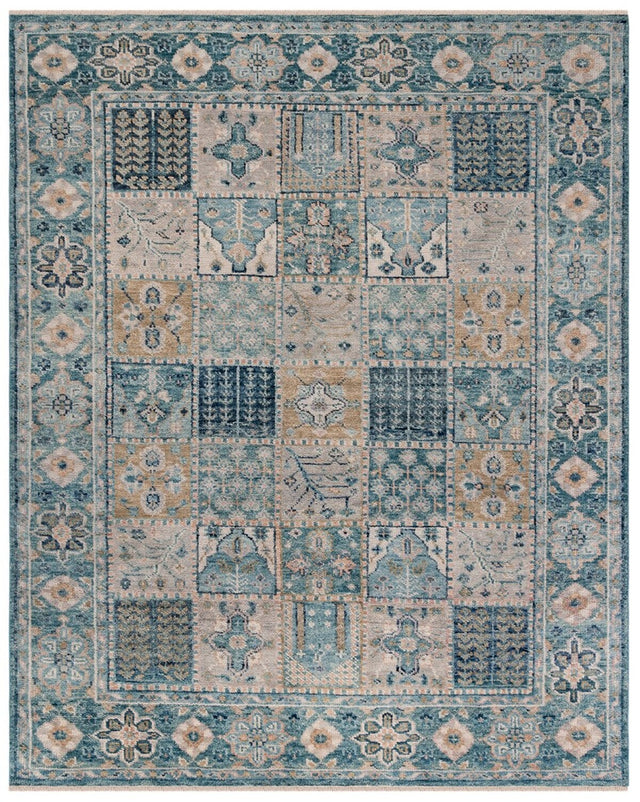 Safavieh Samarkand Srk124M Blue/Beige Rug.