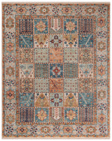Safavieh Samarkand Srk124P Blue/Rust Rug.