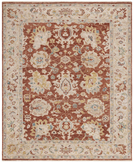 Safavieh Samarkand Srk185P Rust/Beige Rug.