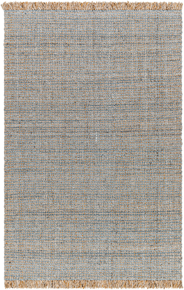 Surya Sara Sru-2305 Pewter, Sage, Slate Grey Taupe, Nickel Rug.