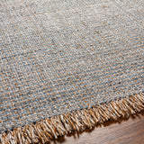 Surya Sara Sru-2305 Pewter, Sage, Slate Grey Taupe, Nickel Rug.