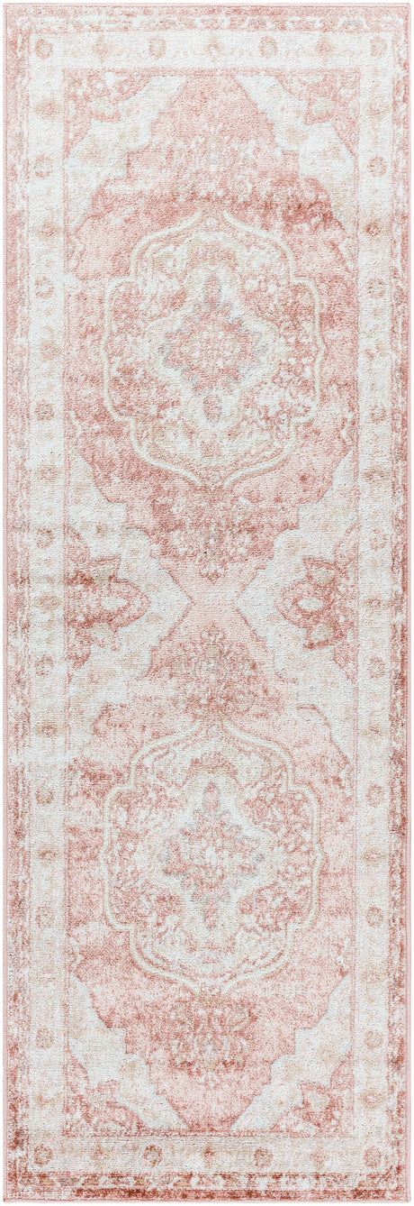 Surya St Tropez Srz-2321 Rose, Blush, Cream, Beige Rugs.