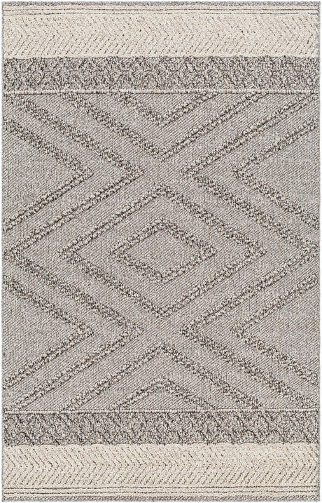Surya Sarasota Sso-2308 Metallic - Silver, Light Grey, Sterling Grey, Sage, Warm Grey Rug.