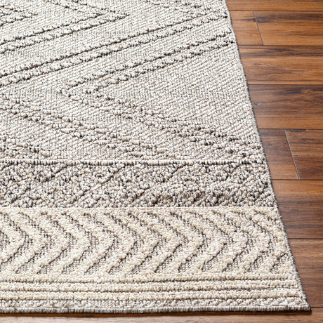 Surya Sarasota Sso-2308 Metallic - Silver, Light Grey, Sterling Grey, Sage, Warm Grey Rug.