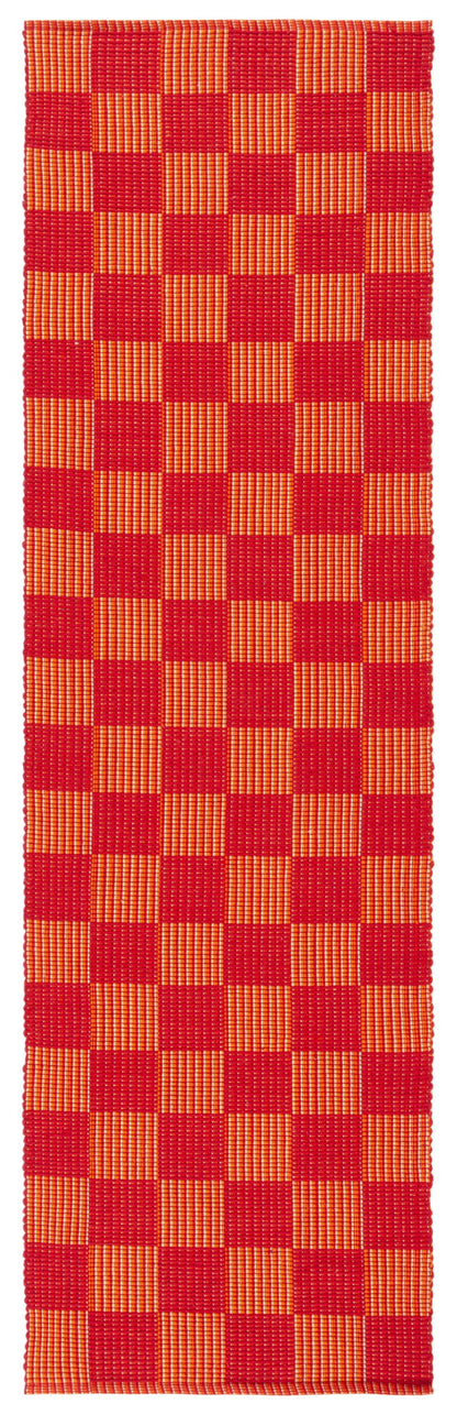 Safavieh Striped Kilim Stk801Q Red/Rust Area Rug