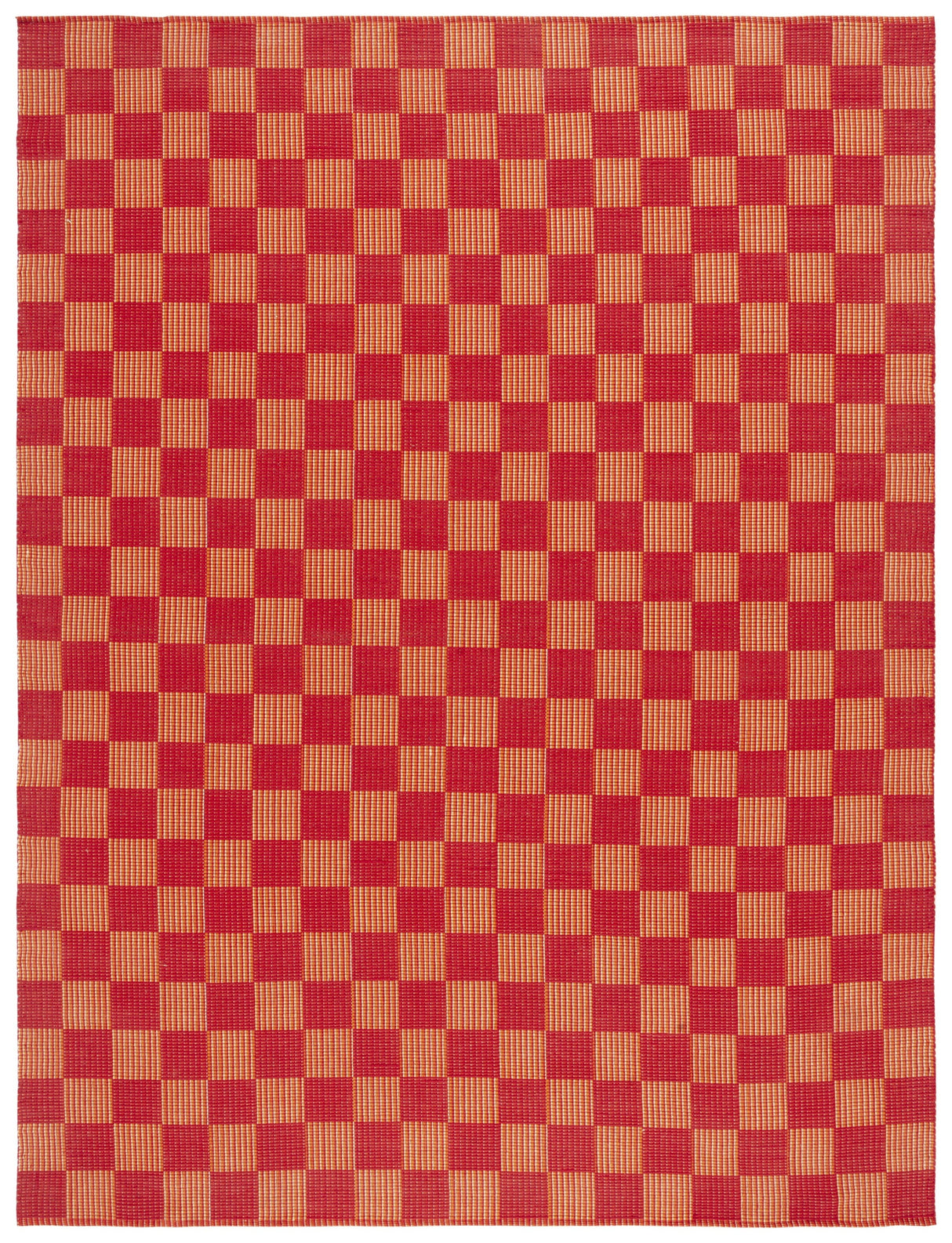 Safavieh Striped Kilim Stk801Q Red/Rust Rug.