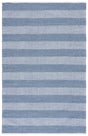 Safavieh Striped Kilim Stk802M Ivory/Blue Rug.