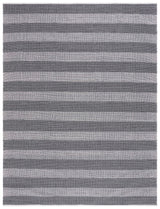Safavieh Striped Kilim Stk802Z Ivory/Black Rug.
