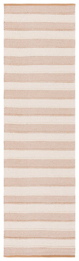 Safavieh Striped Kilim Stk803B Beige/Gold Rug.
