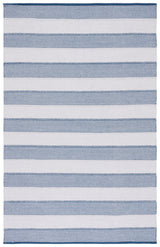 Safavieh Striped Kilim Stk803F Grey/Blue Rug.