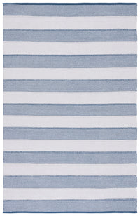 Safavieh Striped Kilim Stk803F Grey/Blue Area Rug