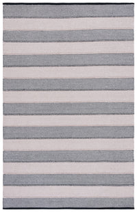 Safavieh Striped Kilim Stk803Z Ivory/Black Area Rug