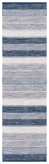 Safavieh Striped Kilim Stk804M Grey/Blue Area Rug