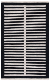 Safavieh Striped Kilim Stk806B Beige/Black Area Rug