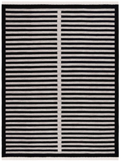 Safavieh Striped Kilim Stk806B Beige/Black Area Rug