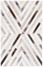 Safavieh Studio Leather Stl819F Grey/Brown Rug.