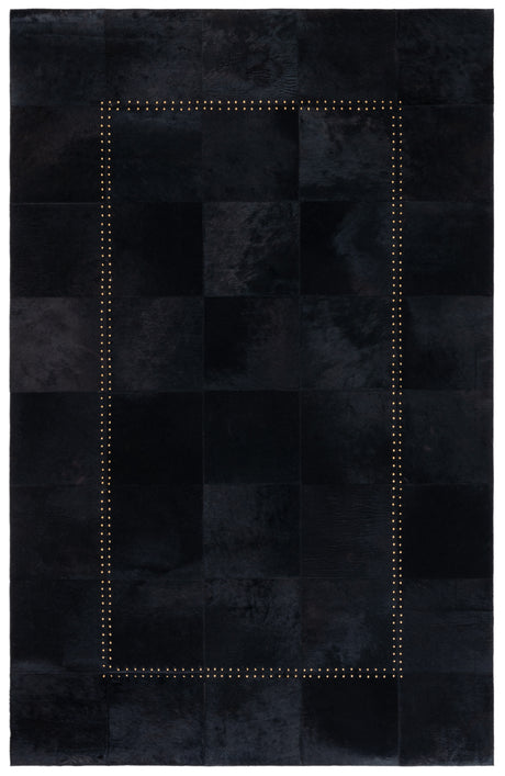 Safavieh Studio Leather Stl822Z Black Rug.