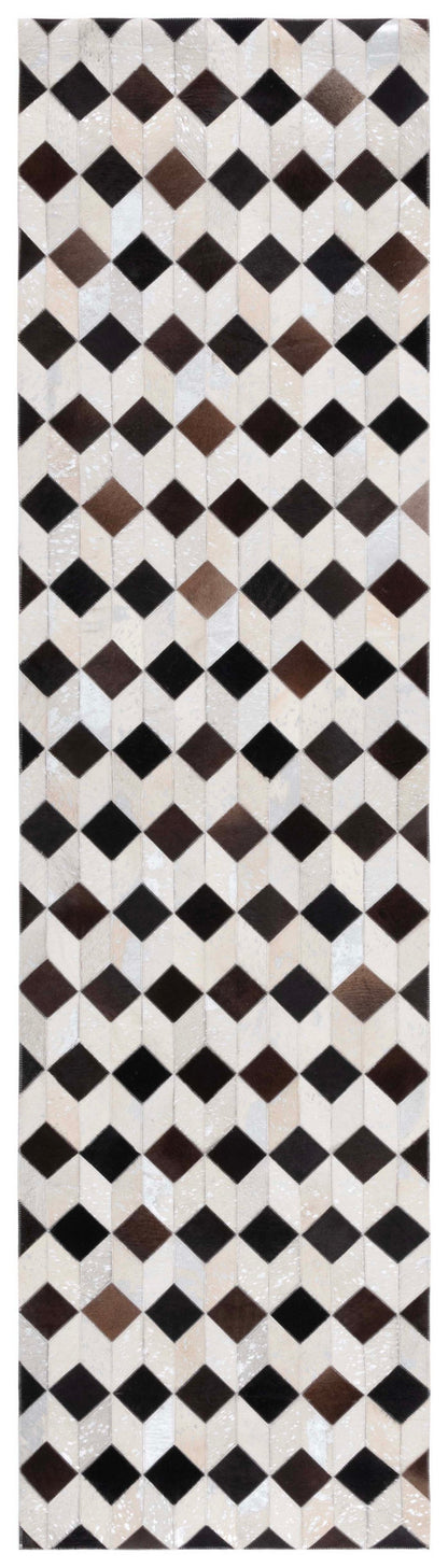 Safavieh Studio Leather Stl902B Beige/Black Area Rug