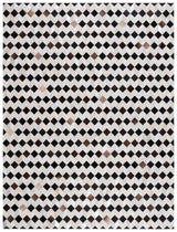 Safavieh Studio Leather Stl902B Beige/Black Rug.