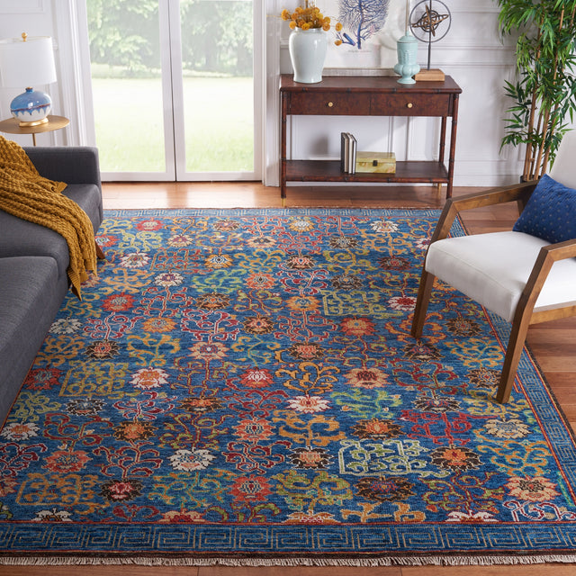 Safavieh Sultanabad Sul1101M Blue/Rust Rug.