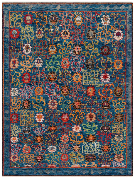 Safavieh Sultanabad Sul1101M Blue/Rust Rug.